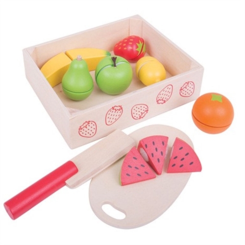 Bigjigs fruit box with chopping board