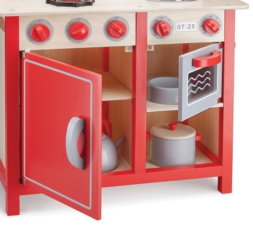 New Classic Toys Kitchen Bon Appetit Red