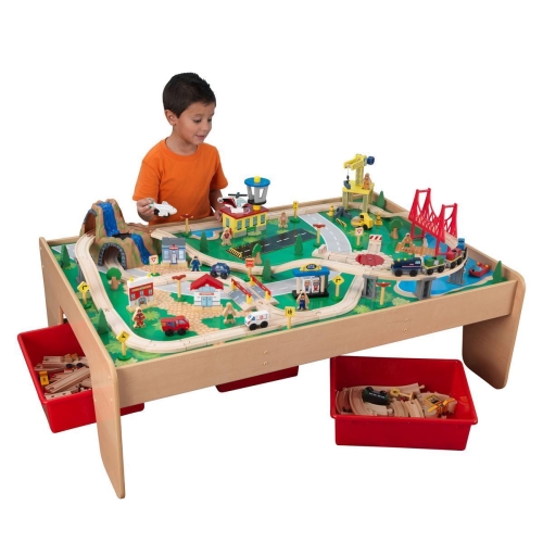 Kidkraft Mountain Train Table with Waterfall