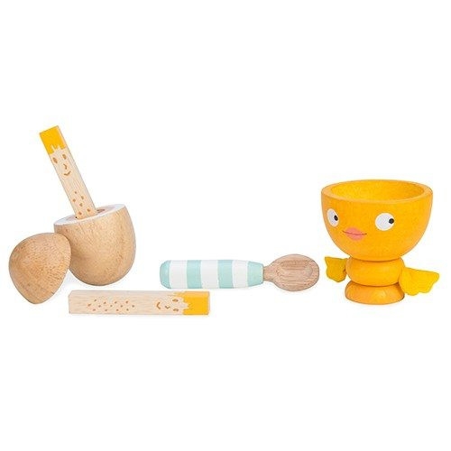 Le toy of Wooden egg Set