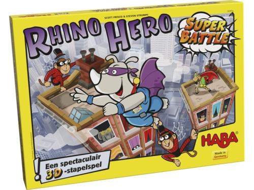 Haba game Rhino Hero Super Battle
