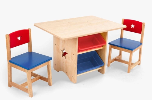 Kidkraft Table avec chaises Stars