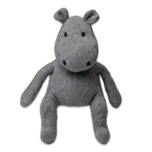 Baby's only Cuddling Hippopotamus Cable Gray