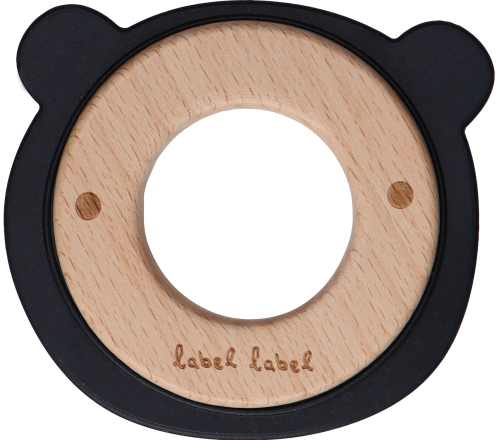 Label Label teether bear black