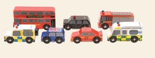 Le Toy Van London car set