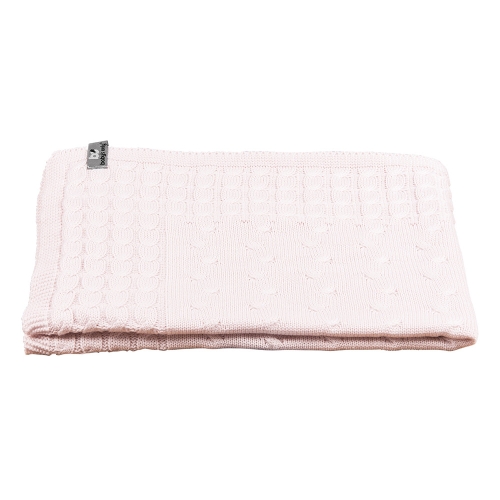 Baby&#39;s Only Cot blanket Cable Classic Pink