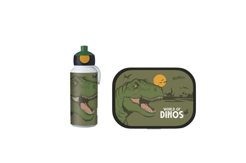 Mepal drinking bottle and lunch box Campus dino