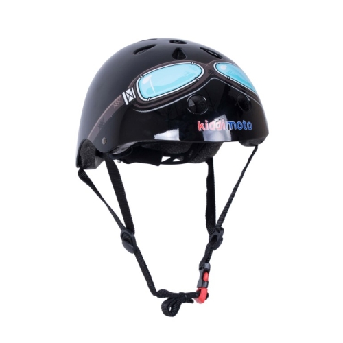 Kiddimoto children's helmet black sunglasses small