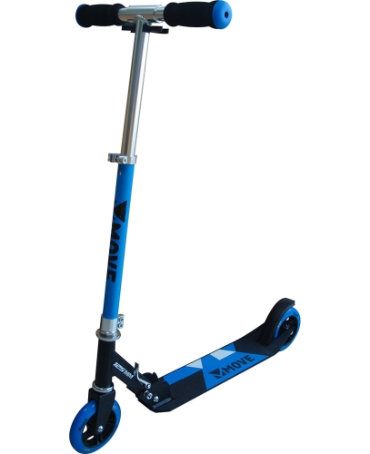 Move folding scooter 125mm wheels blue