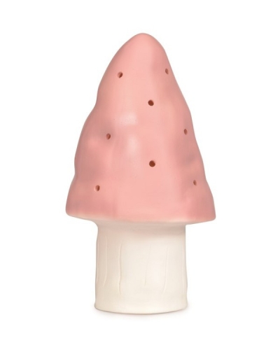 Heico Lamp Mushroom Pink Vintage