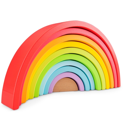 New Classic Toys Wooden Rainbow 10 bows