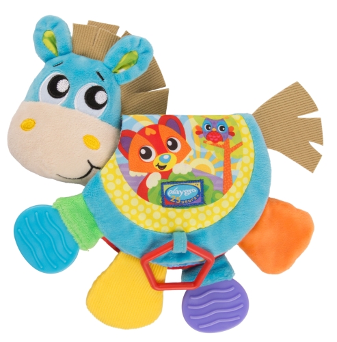 Playgro Teether Musical Clip Clop Teether Book