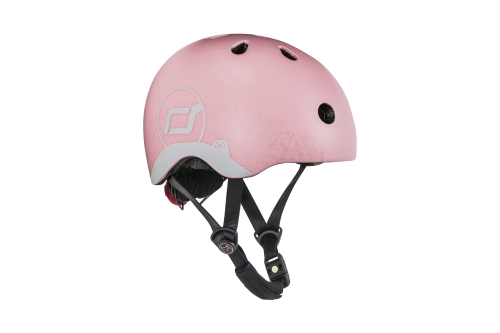 Scoot and Ride helmet with reflection XS Rose