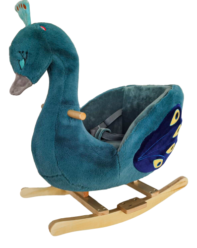 Tryco rocking animal peacock Pixie