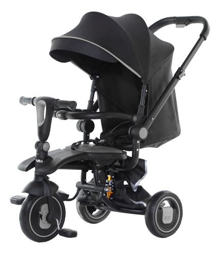 Tryco Spark tricycle black with gray