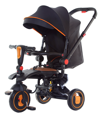 Tryco Spark tricycle black with orange