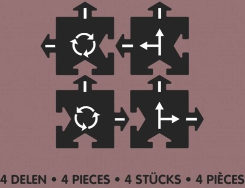 Waytoplay extension set 4-part Crossings