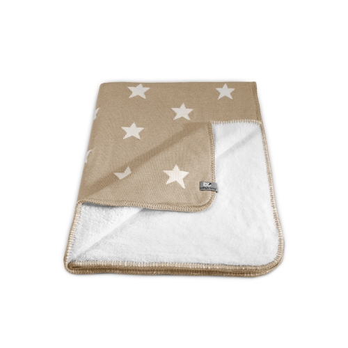 Baby&#39;s Only Baby Blanket Teddy Star Beige