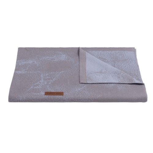 Babies Only Baby Blanket Marble cool gray / lilac