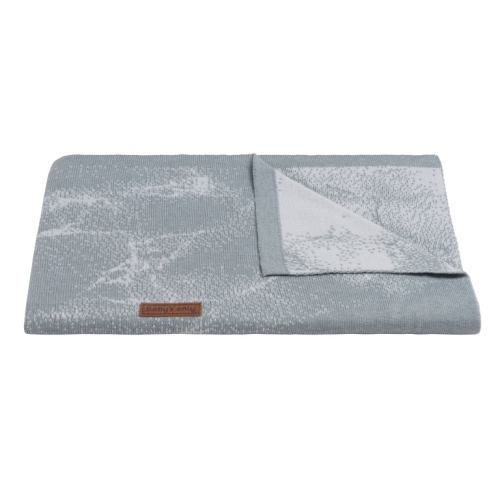 Babies Only Baby Blanket Marble gray / silver gray
