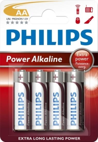 Phillips Power Alkaline Batterij AA