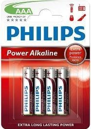 Phillips Power Alkaline Batterij AAA