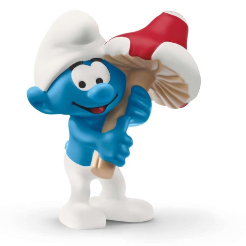Schleich 20819 Smurf with lucky mushroom