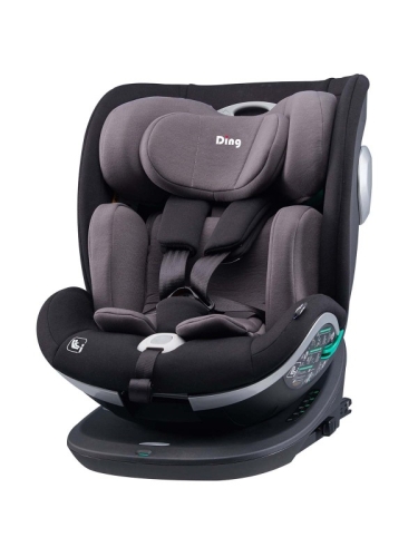 Ding I-size Car Seat Mace 40-150 cm 360° Black/Grey