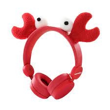 Kidywolf Headphones Kidyears Red