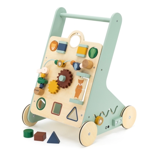 Trixie Wooden Animals Activity push and walk toy