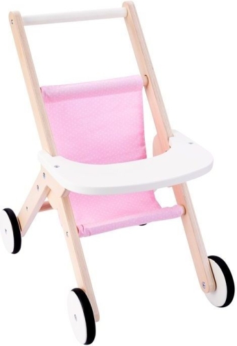 Engelhart Doll stroller pink/white