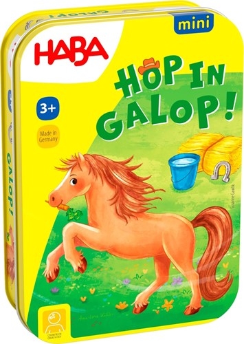 Haba Mini game Hop in gallop