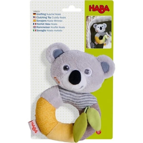 Haba rattle cuddly toy koala