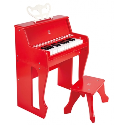 Hape piano with slightly red
