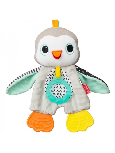 Infantino Cuddly Teether Penguin