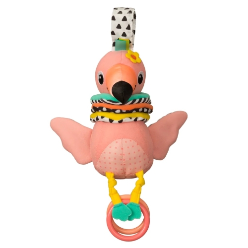 Infantino Hug &amp; Tug Music Flamingo