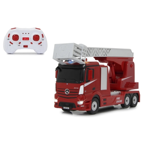 Jamara Remote Controllable Fire Department Mercedes-Benz Antos 1:24