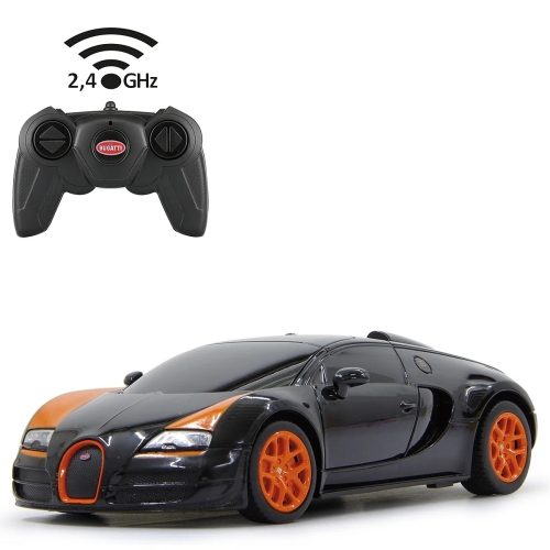 Jamara Remote Controlled Bugatti Grand Sport Vitesse Black 1:24