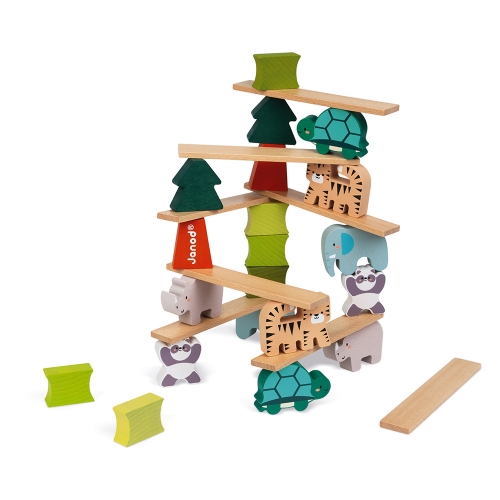 Janod WWF Stacking Game Trees and Animals