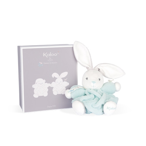 Kaloo Cuddle Plume Rabbit Aqua Blue