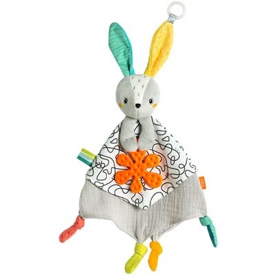 Fehn Dobabydoo Activity cuddle blanket Rabbit