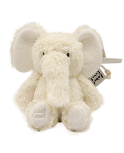 Label Label Soft Toy elephant Elly M Ivory