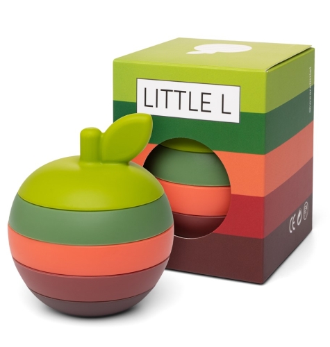 Little L Apple Green and Red