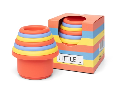 Little L Cups Red, Yellow and Blue
