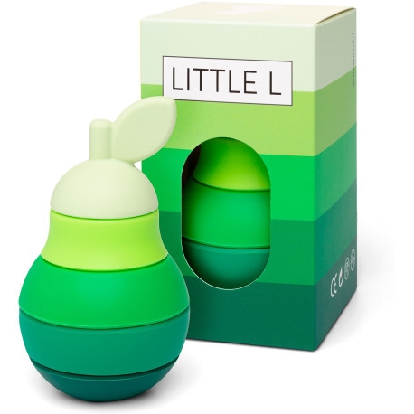 Little L Stacking Tower Pear Run in Green