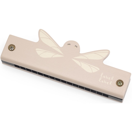 Label Label Label Wooden Harmonica Pink