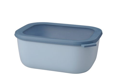 Mepal Multi bowl Cirqula rectangular 3000 ml Nordic Blue