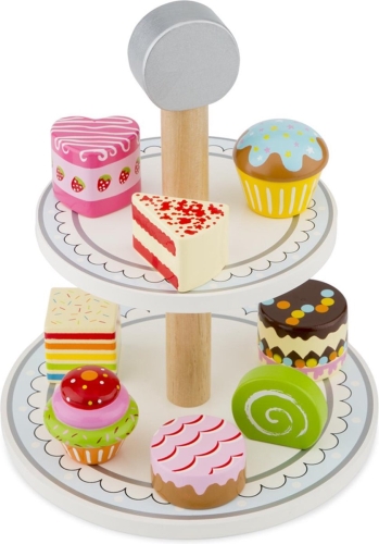 New Classic Toys Etagere with cakes