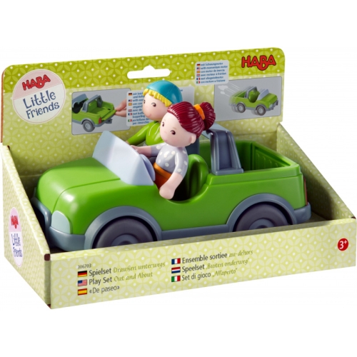 Haba Little Friends play set on the road