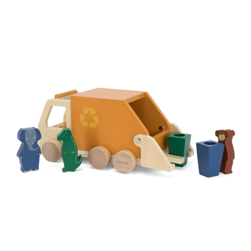 Trixie Wooden garbage truck